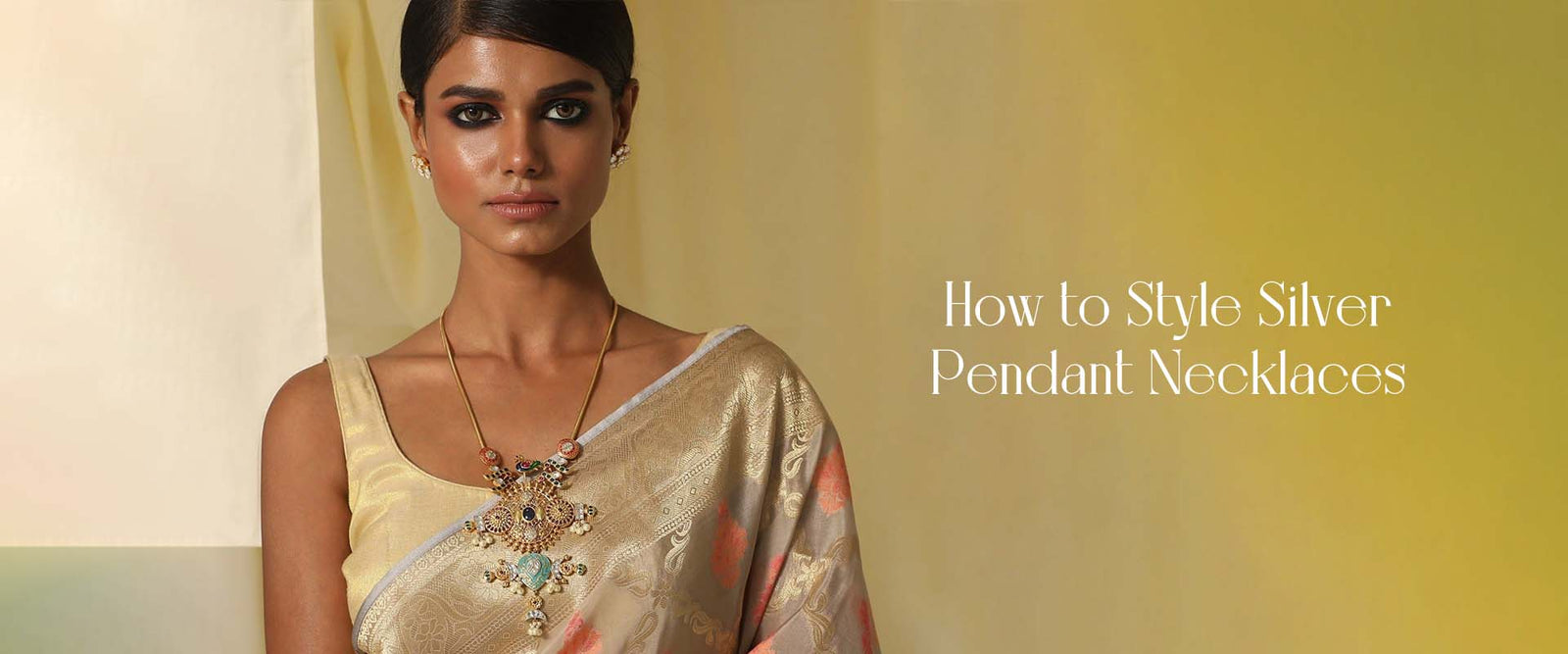 How to Style Silver Pendant Necklaces