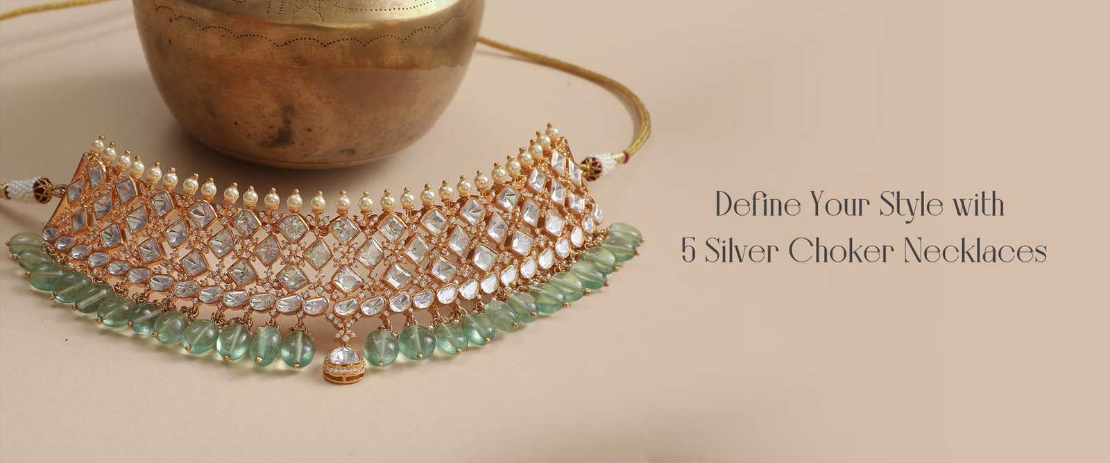 Define Your Style with 5 Silver Choker Necklaces