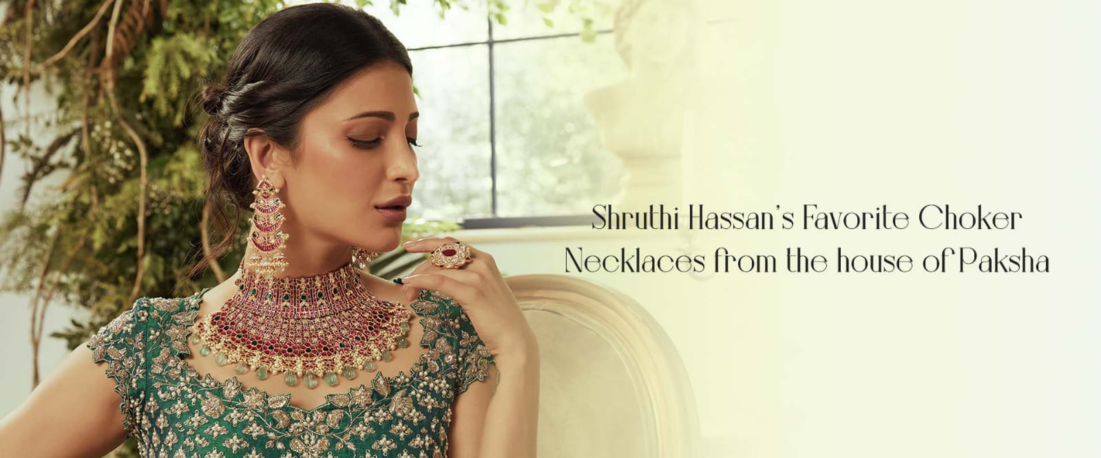 Shruthi Hassan’s Favorite Choker Necklaces from the House of Paksha