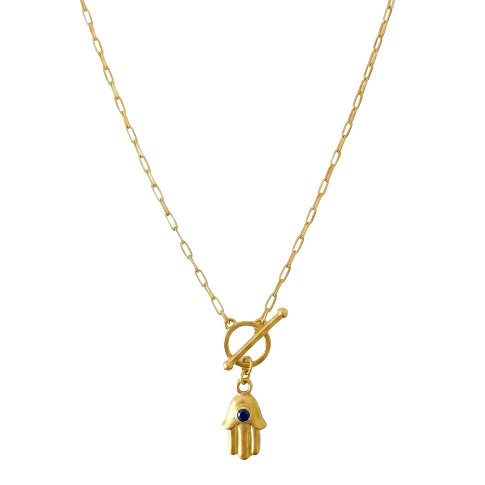 Mystical Hamsa Silver Charm