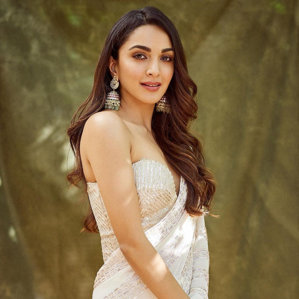 Shukti Jadau Silver Jhumki Earrings