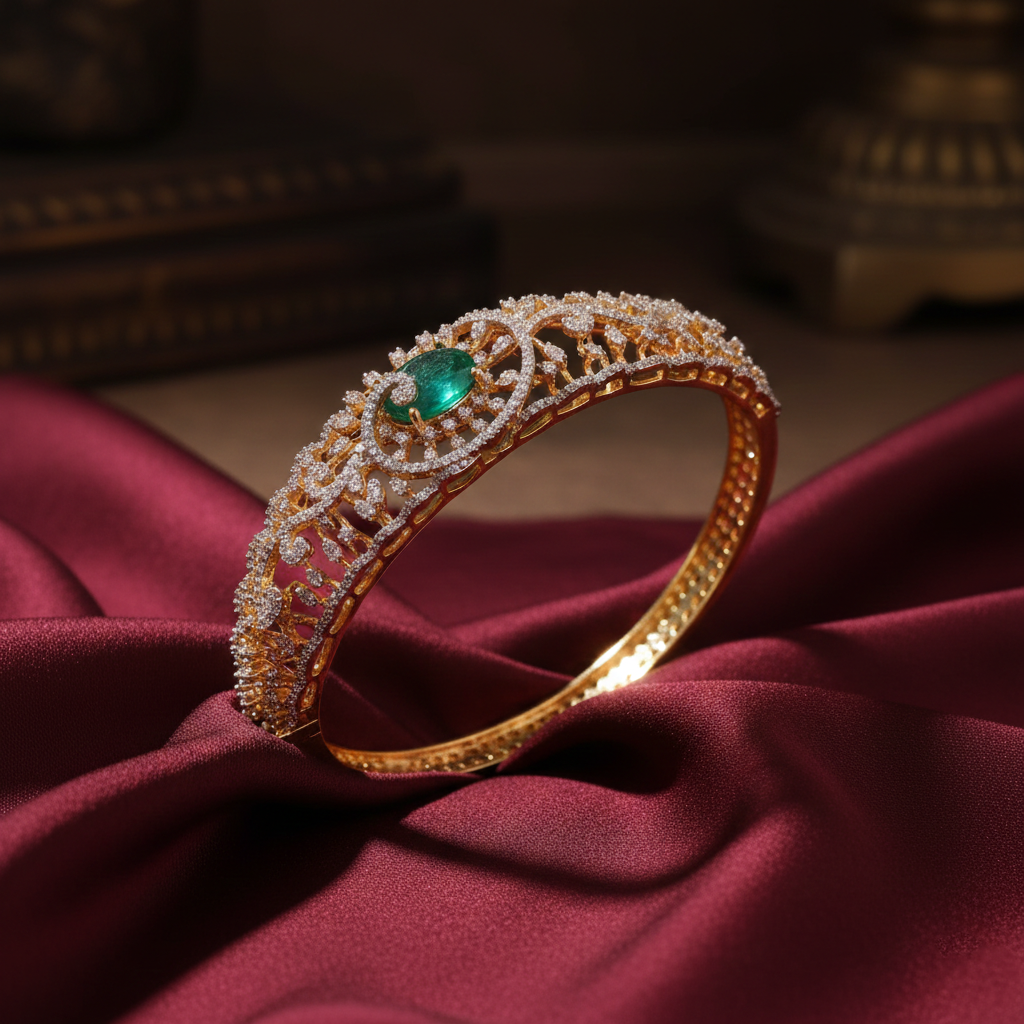 Classic CZ Silver Bracelet