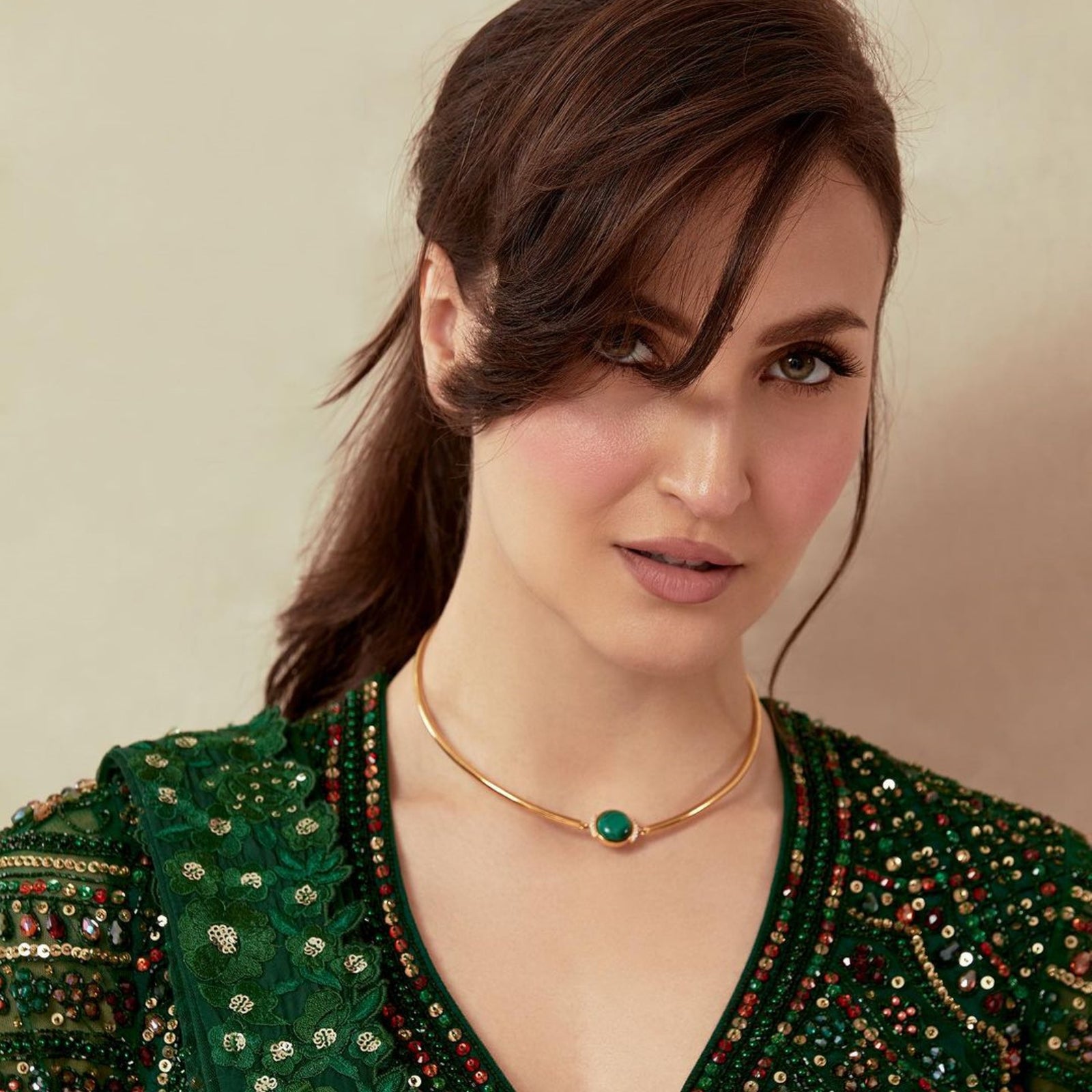 Malachite Classic Silver Hasli Necklace