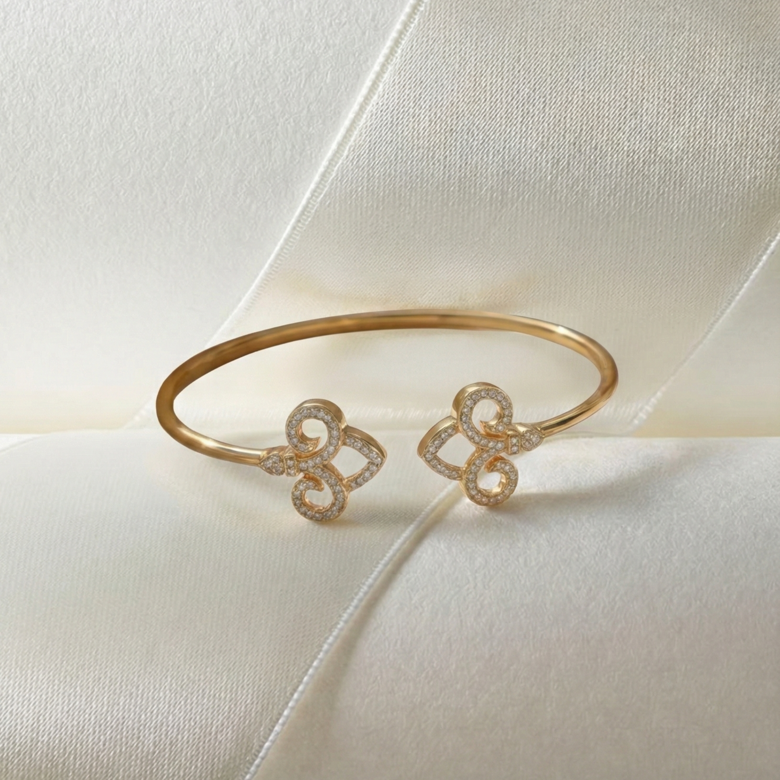 Jewel of the Orient CZ Silver Bracelet