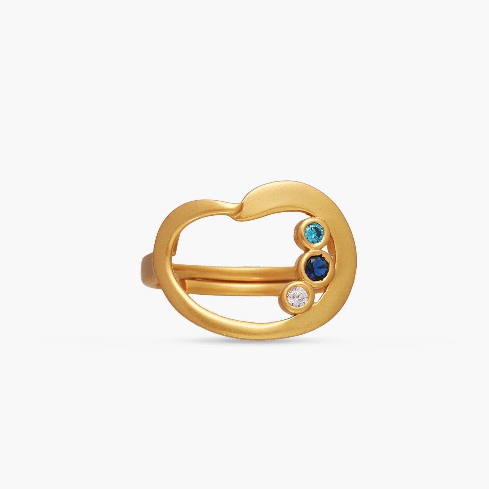 Coastline Oceana Silver Ring