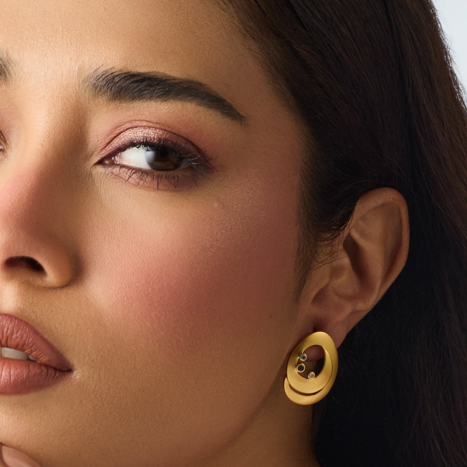 Coastline Cove Silver Stud Earrings