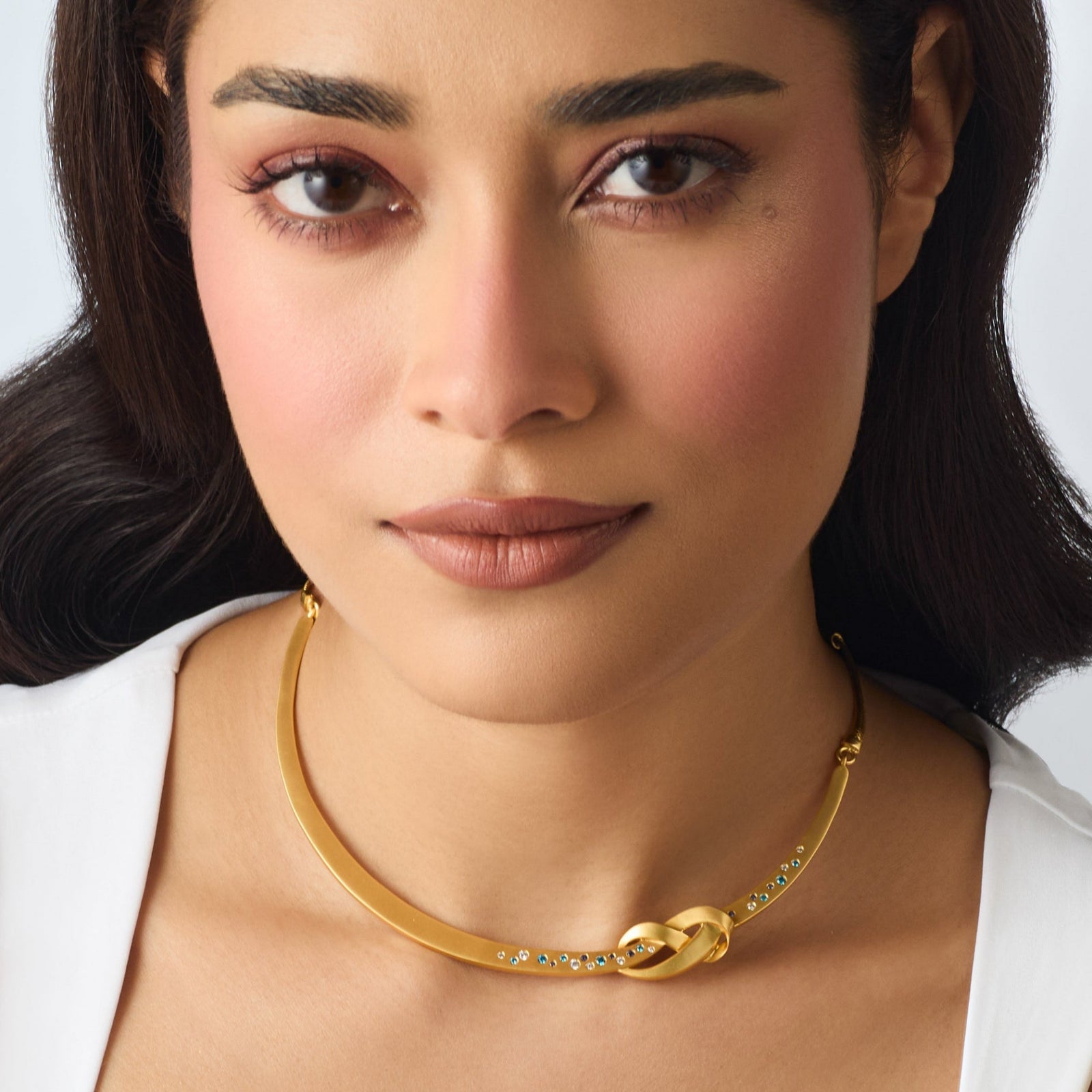 Coastline Cresta Silver Hasli Necklace