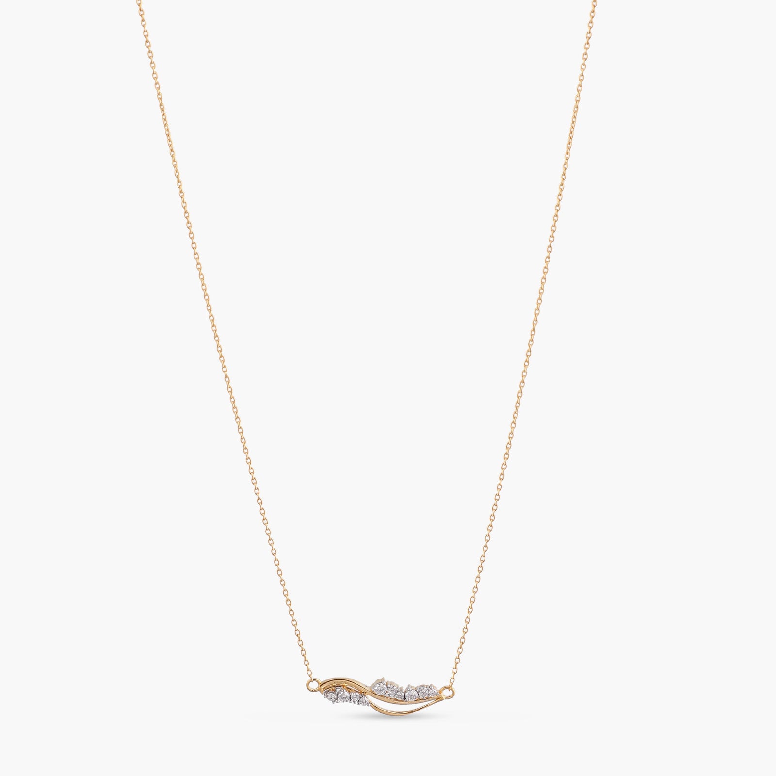 Eternal Spar CZ Silver Pendant Necklace