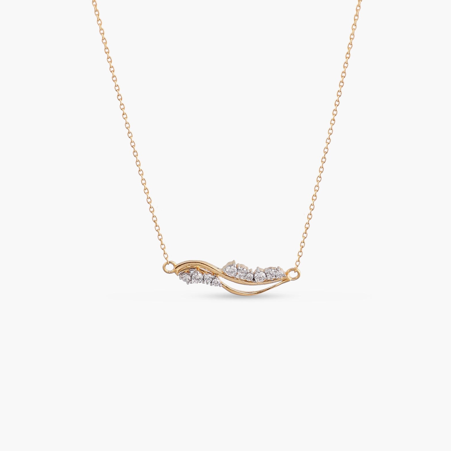 Eternal Spar CZ Silver Pendant Necklace