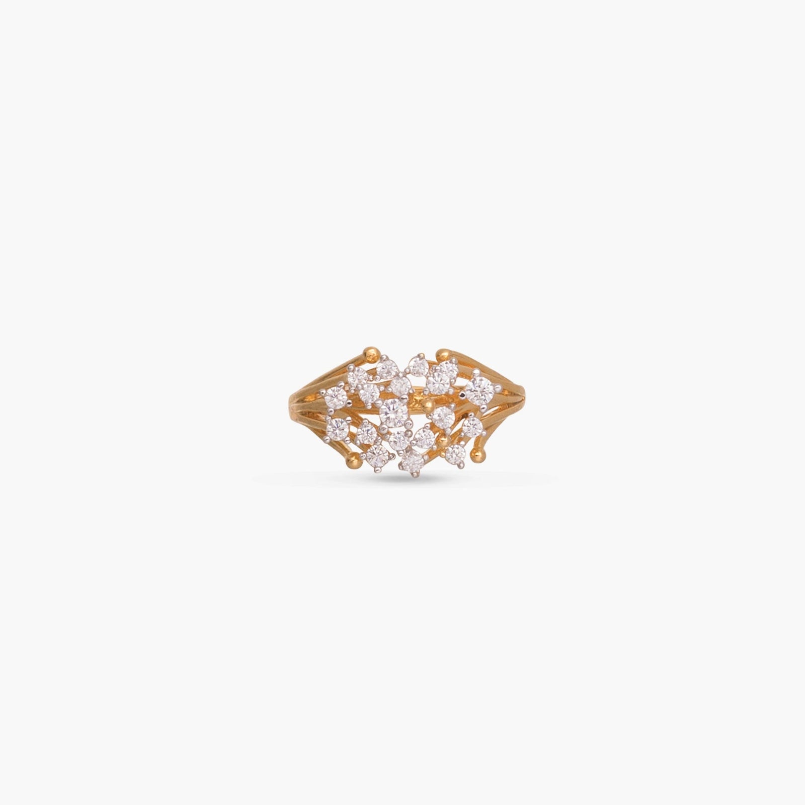 Luminara CZ Silver Ring