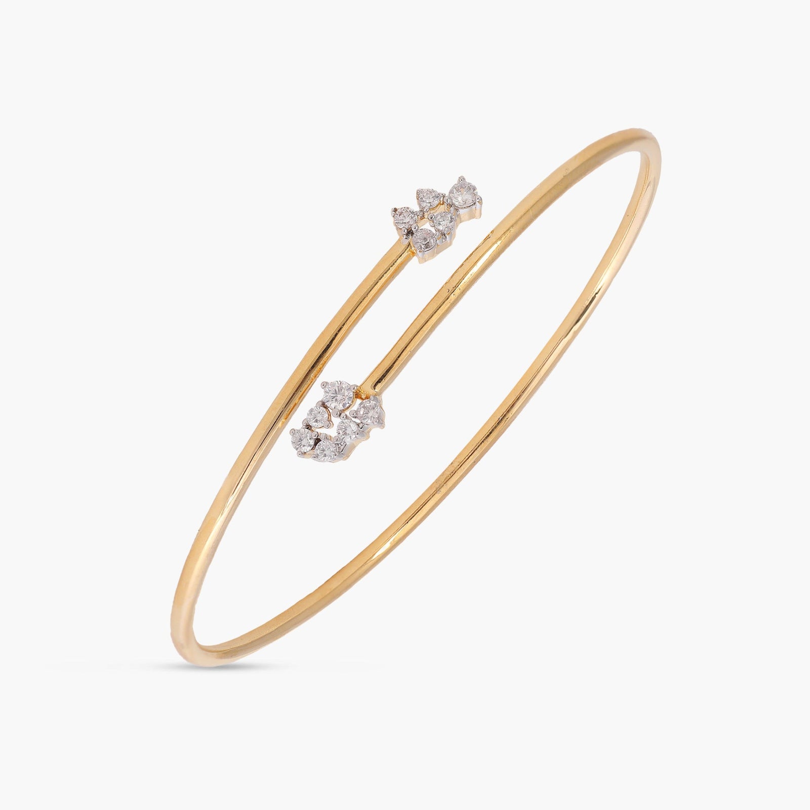 Stcarlet Star CZ Silver Bracelet