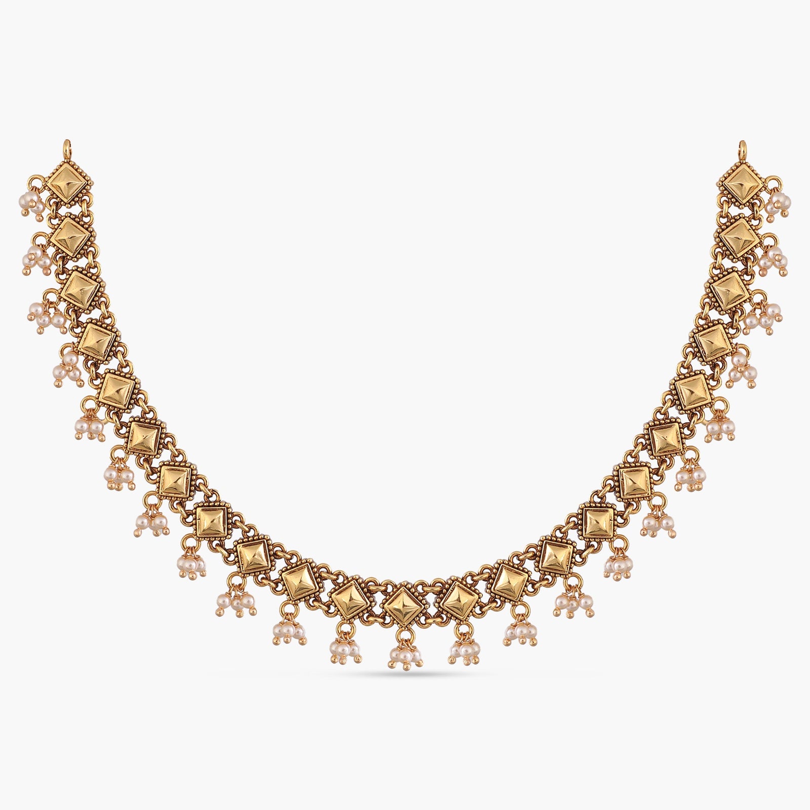 Rekha Antique Silver Necklace