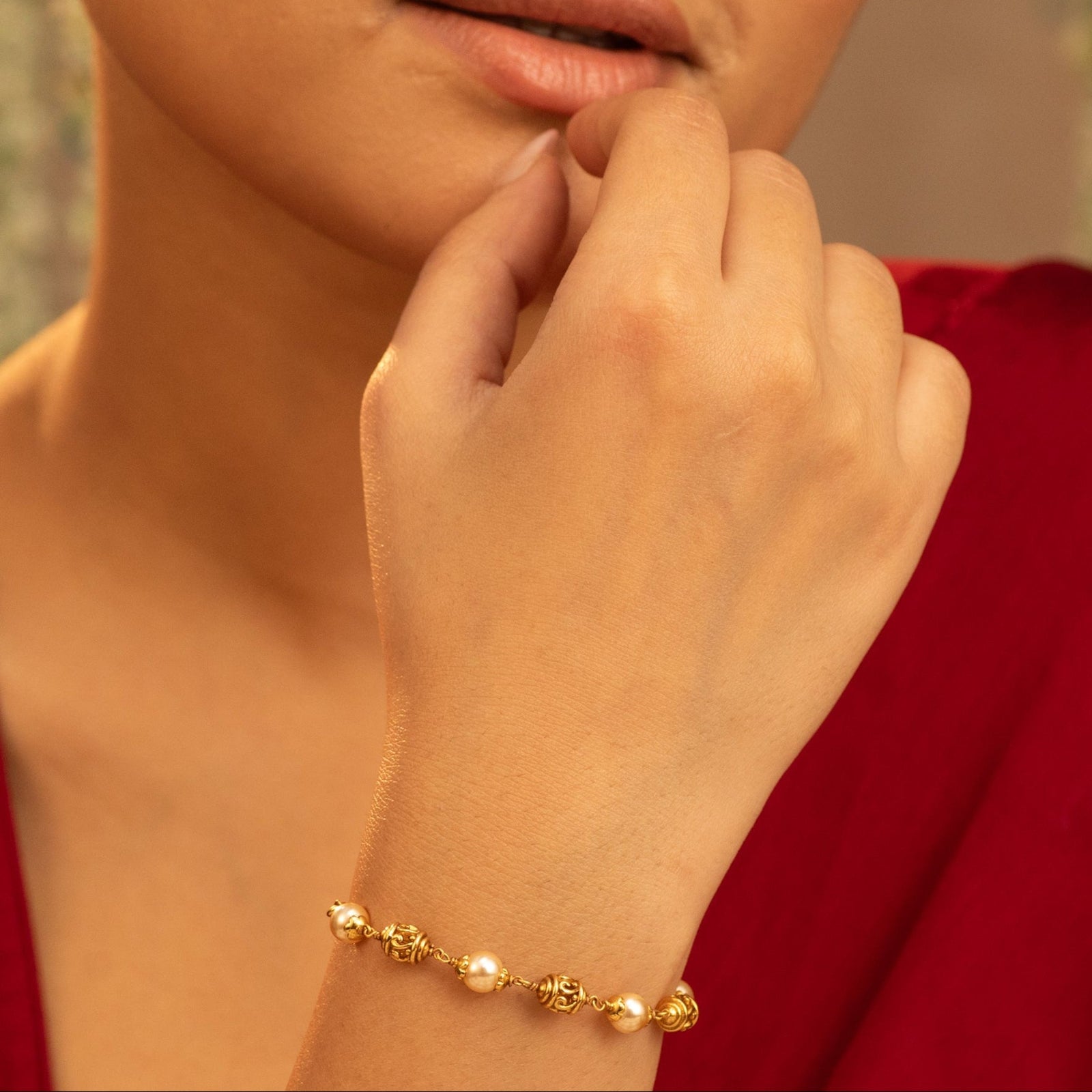 Tara Antique Silver Bracelet