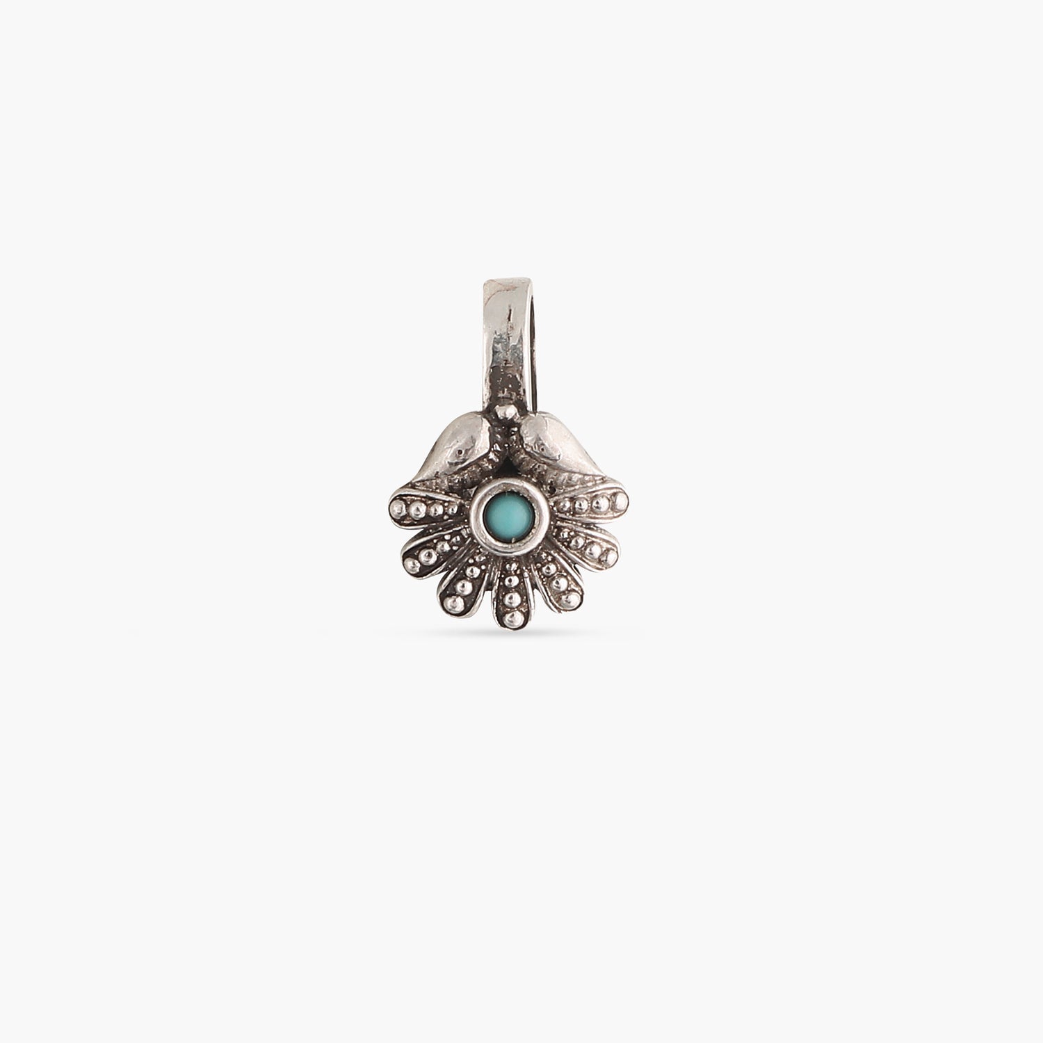 Medh Tribal Silver Nose Pin