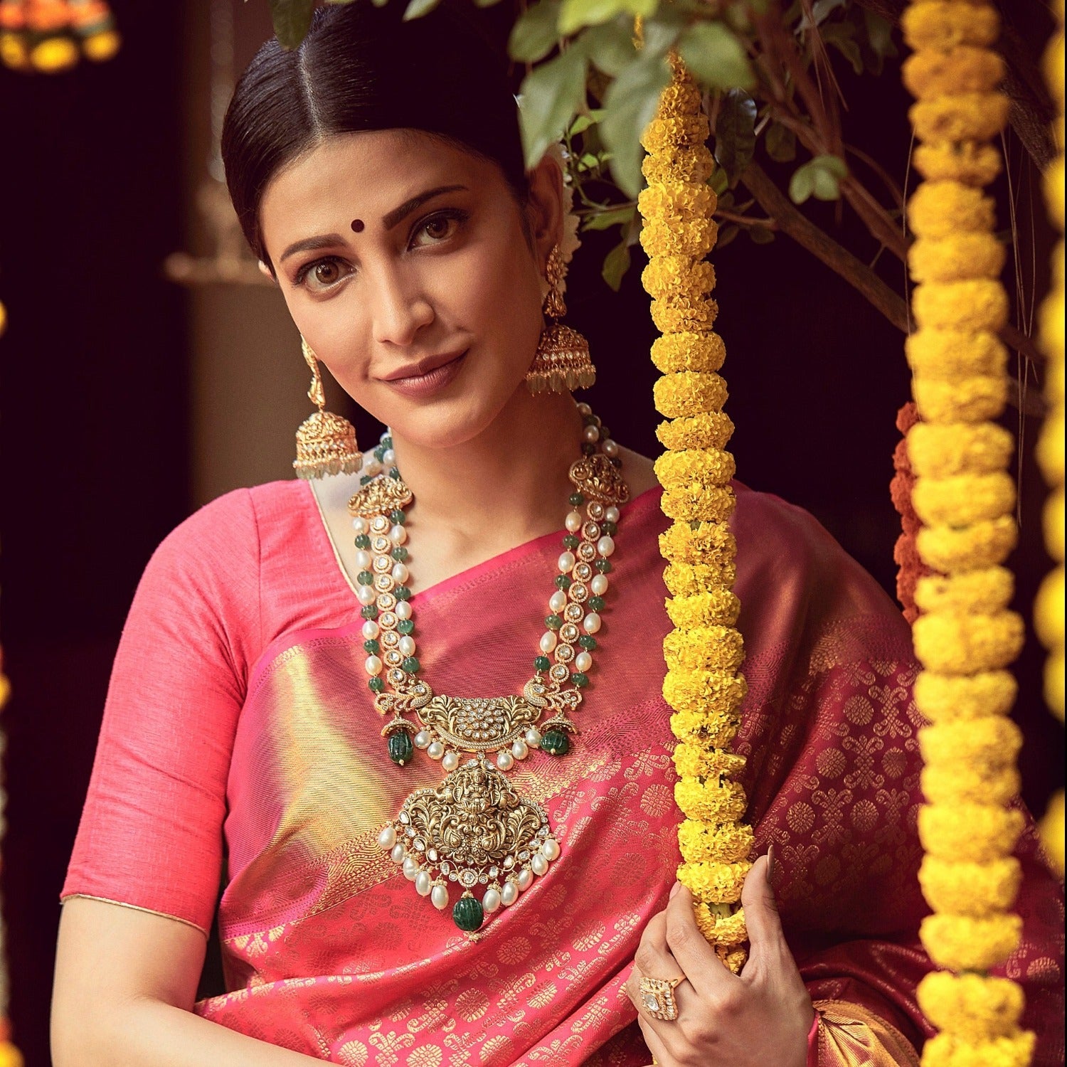 Samaya Moissonite Silver Finger Ring