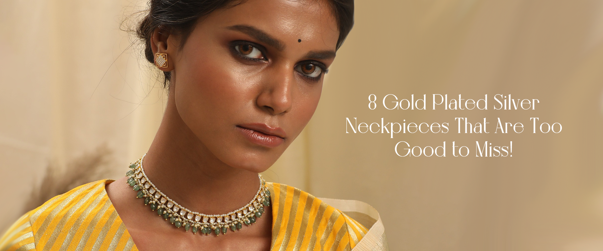 8 Gold Plated Silver Neckpieces That Are Too Good to Miss!