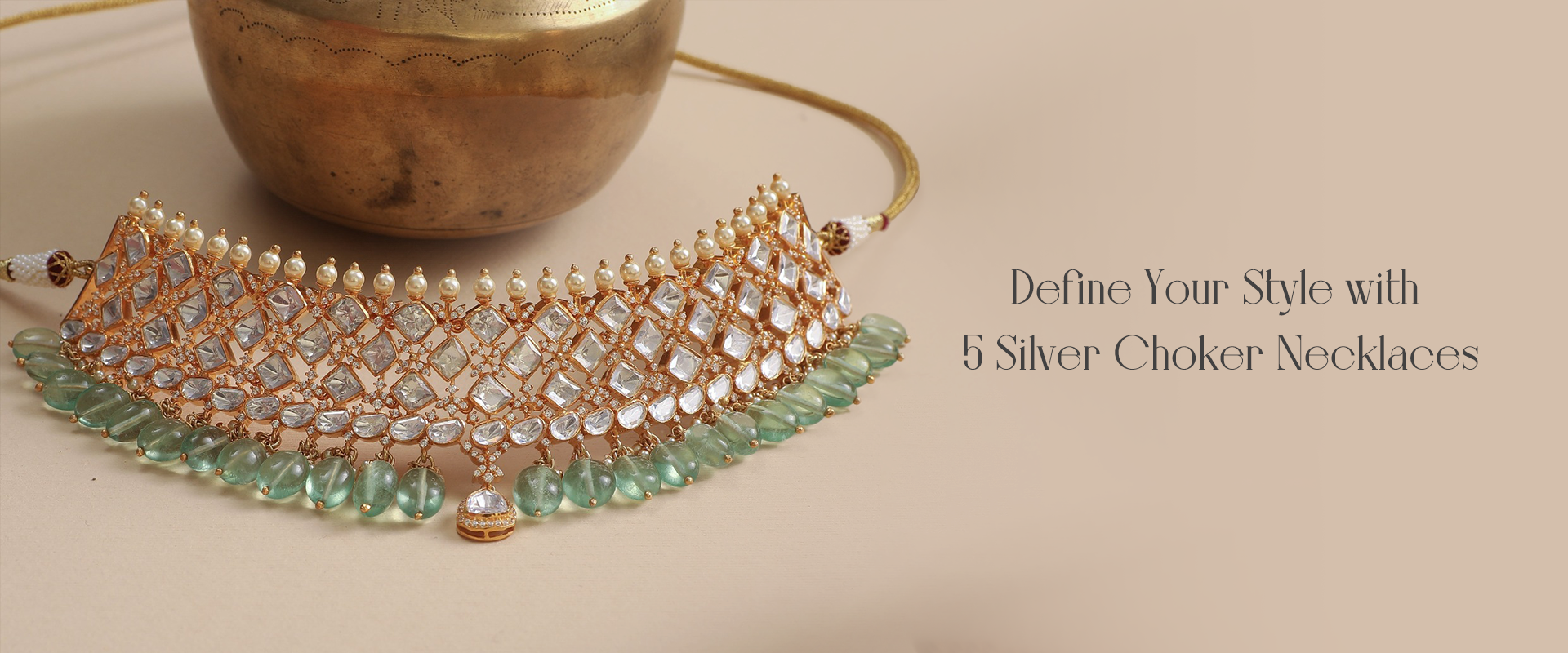 Define Your Style with 5 Silver Choker Necklaces