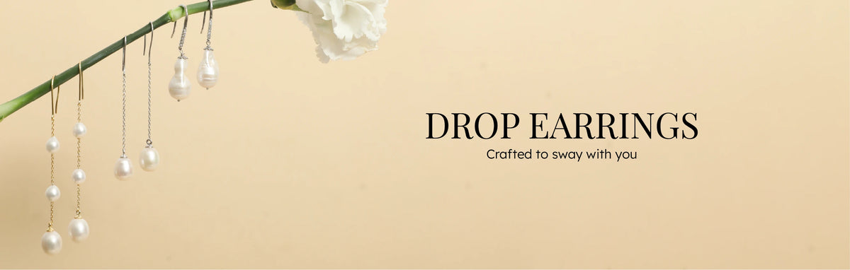Silver Drop Earrings