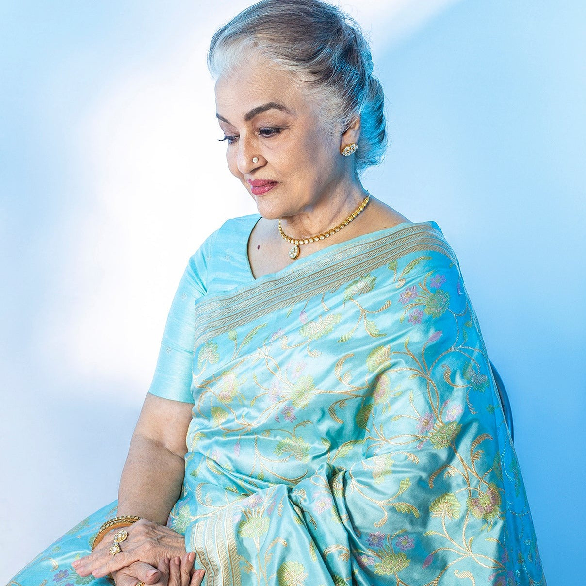 Finger Ring Kvan Silver Gold Plated Silver Ring