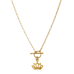 Pendant Royal Crown Silver Charm