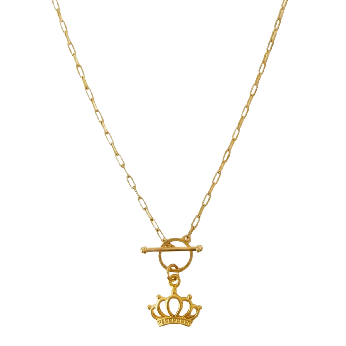 Royal Crown Silver Charm