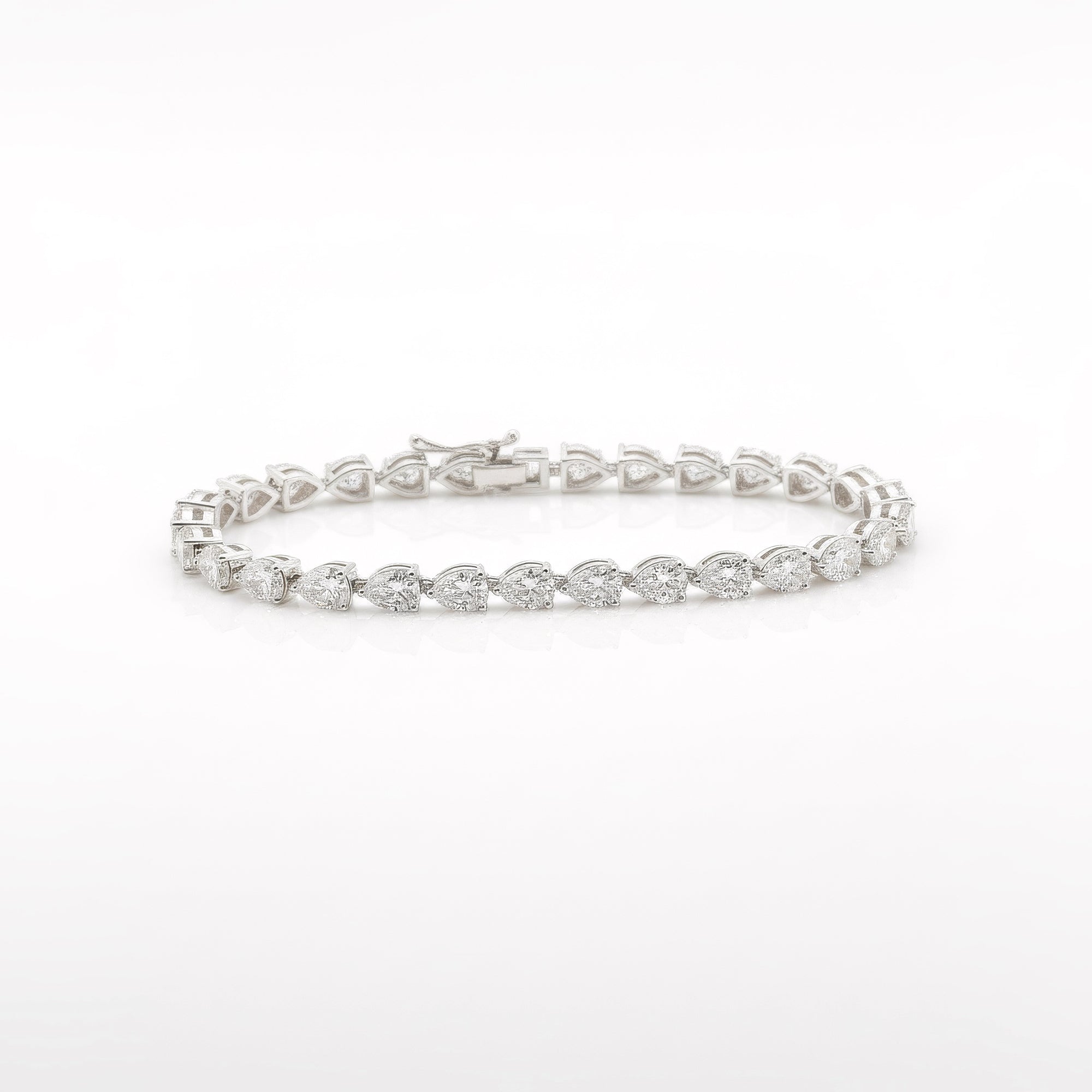 Classic CZ Silver Tennis Bracelet