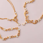 Necklaces Baroque Moissanite Silver Statement Necklace