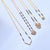 Geometric CZ Charms Silver Mangalsutra