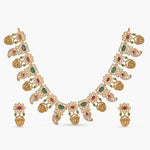 Necklaces Ram Parivaar Kempu Necklace Set