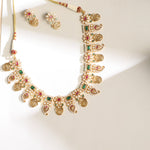 Necklaces Ram Parivaar Kempu Necklace Set