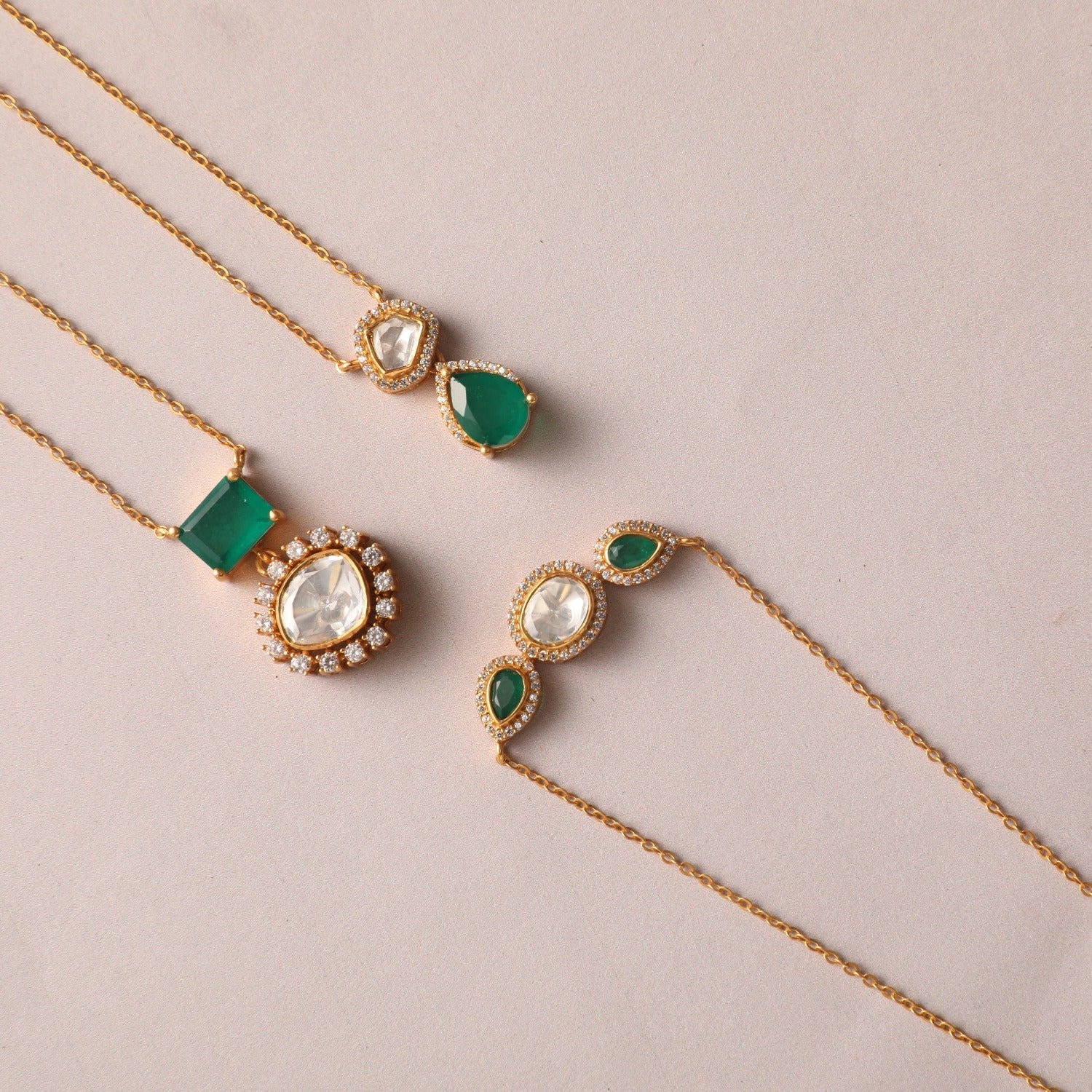 Pendants Mystic Elegance Moissanite Silver Pendant Necklace