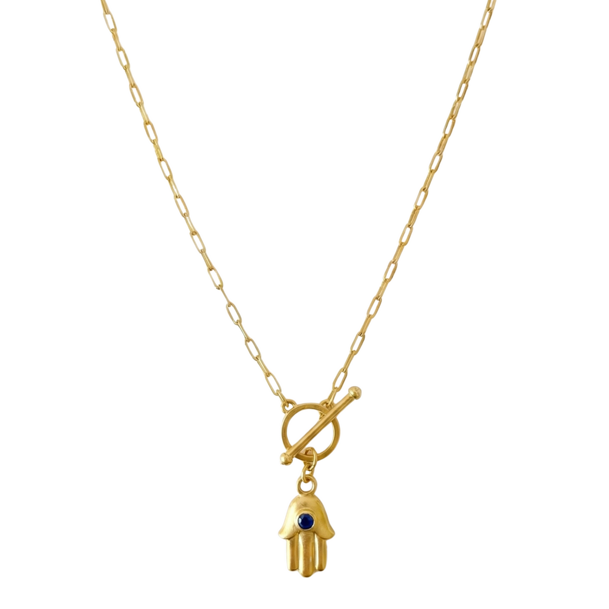 Mystical Hamsa Silver Charm