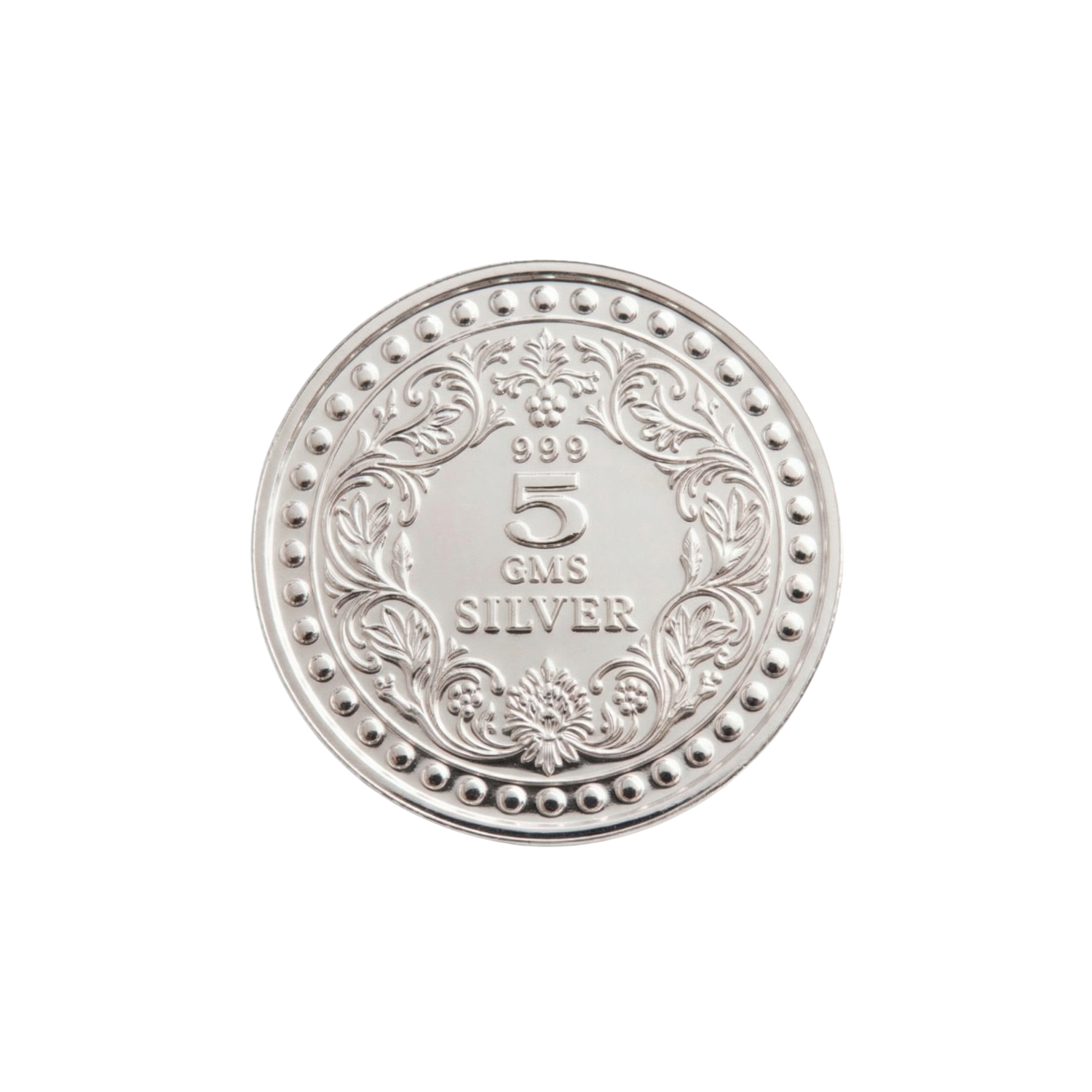 5gm 999 Silver Goddess Lakshmi Coin