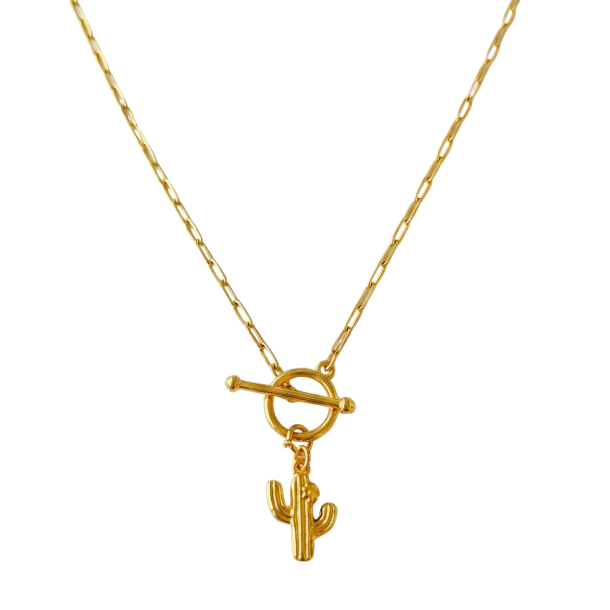 Pendant Wanderlust Cactus Silver Charm