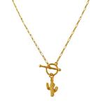 Pendant Wanderlust Cactus Silver Charm