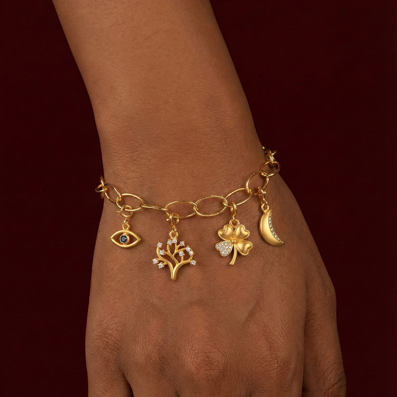 Paperclip Link Silver Bracelet