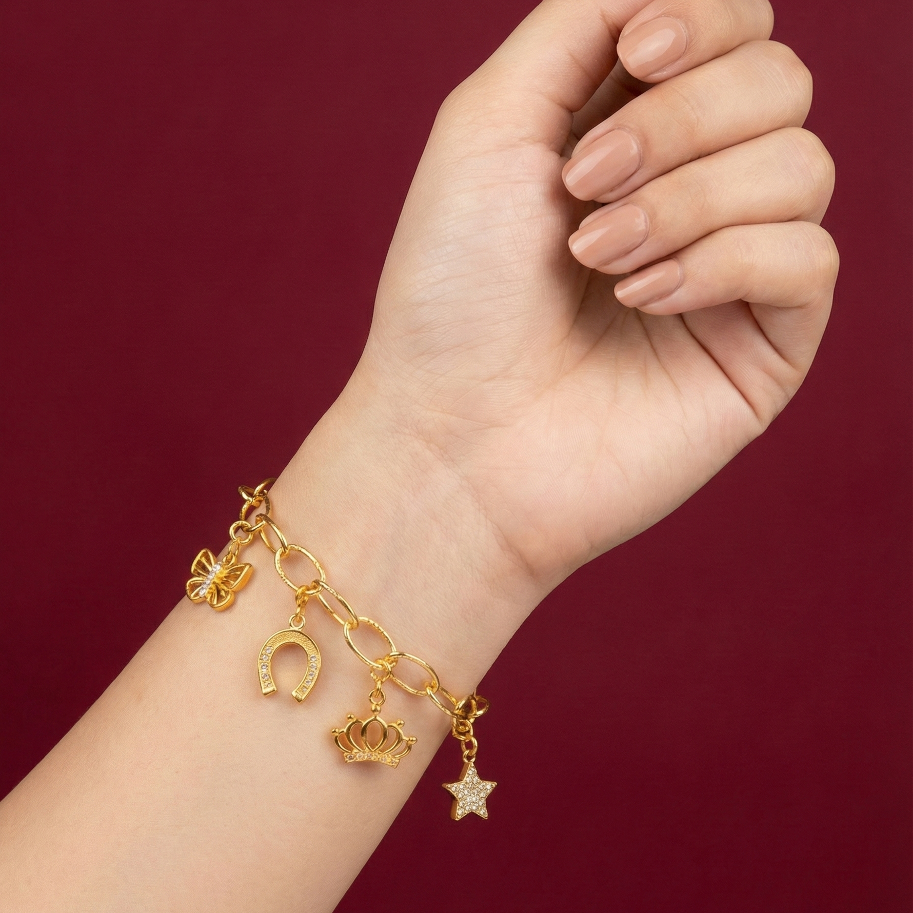 Pendant Ethereal Butterfly Silver Charm