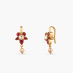 Ruhi Silver Bugadi Earrings