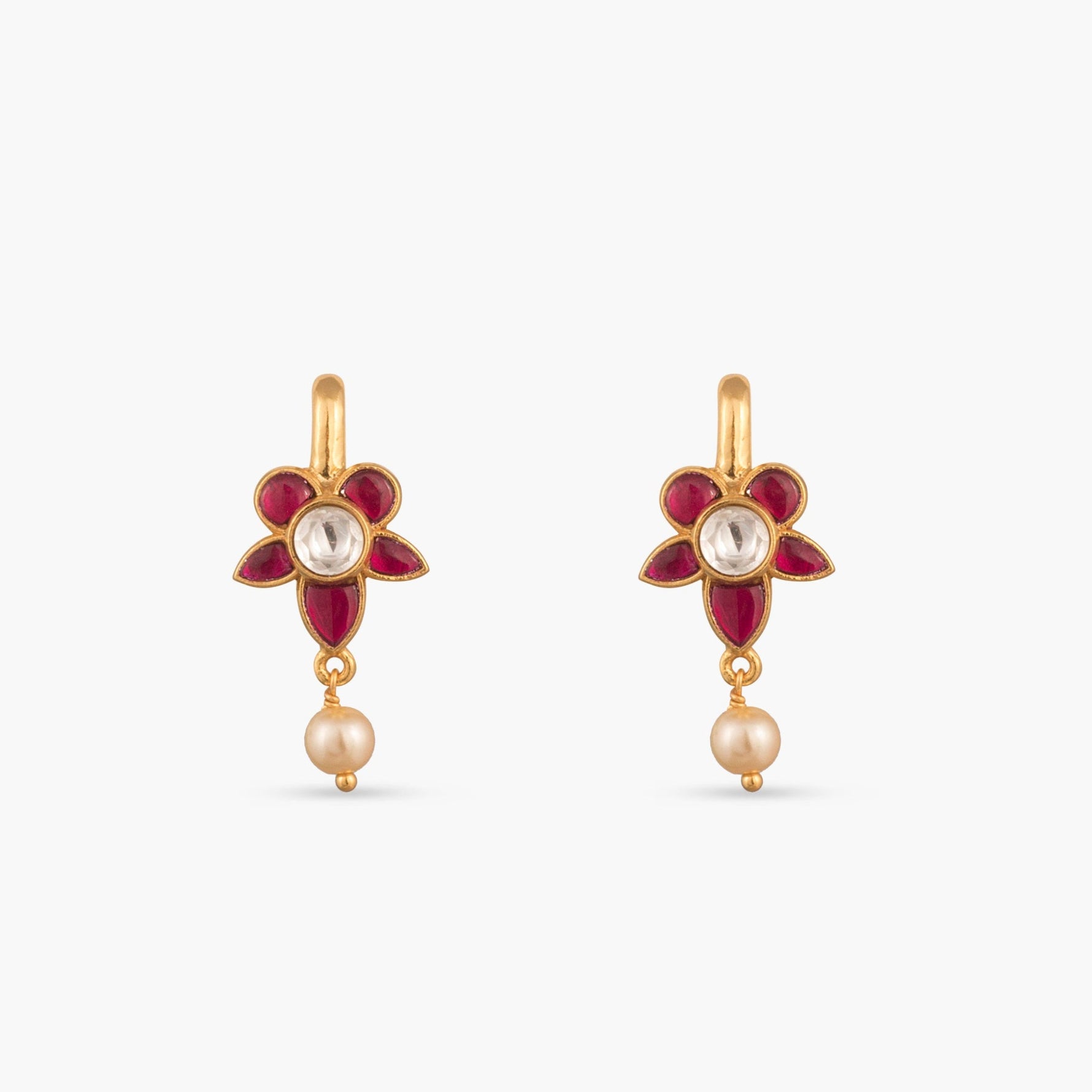Ruhi Silver Bugadi Earrings