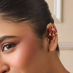 Mahi Silver Bugadi Earrings