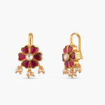 Mahi Silver Bugadi Earrings