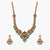 Vaibhav Antique Temple Silver Necklace Set