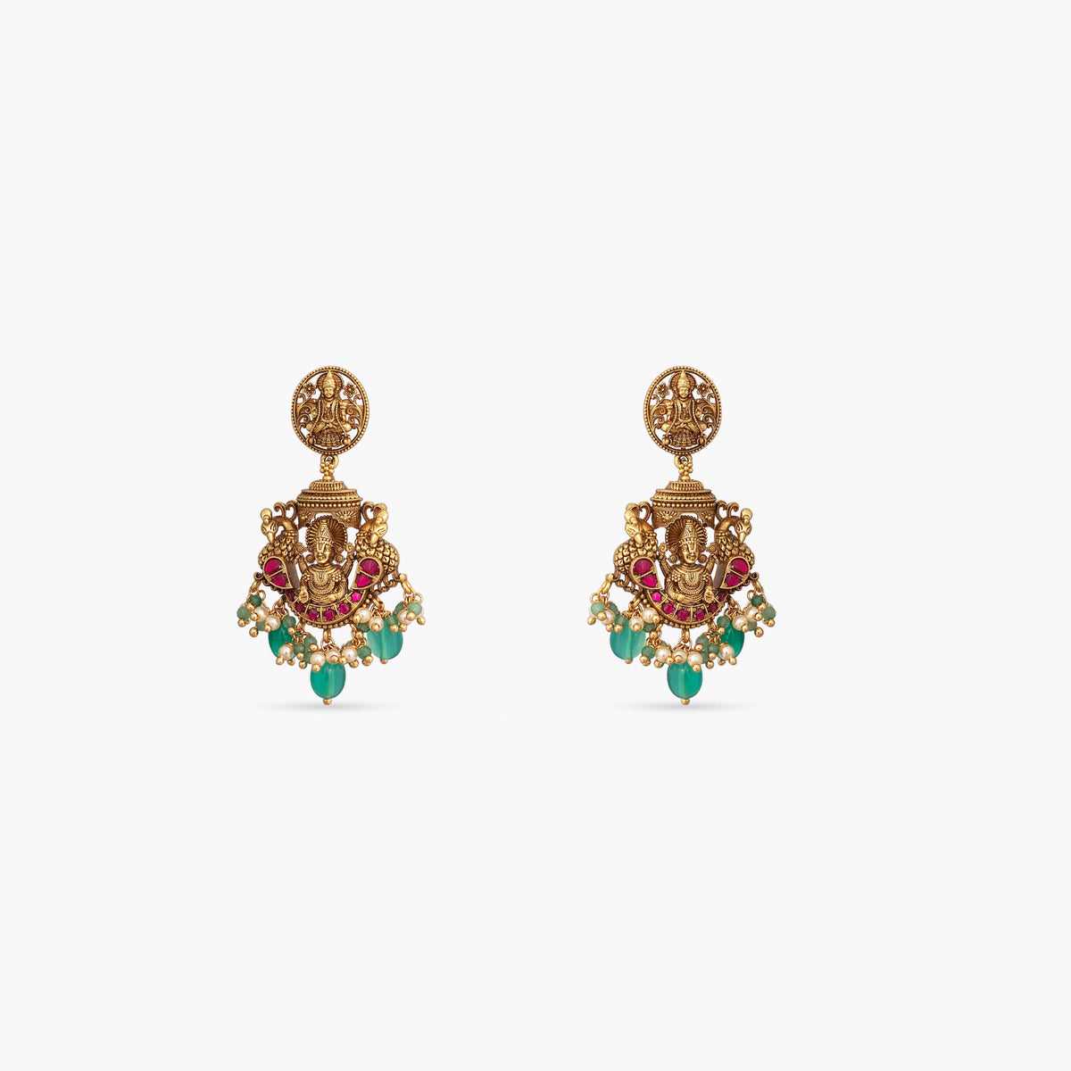 Shovana Antique Silver Necklace Set