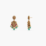 Shovana Antique Silver Necklace Set