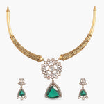 Necklaces Micita Moissanite Silver Hasli Necklace Set