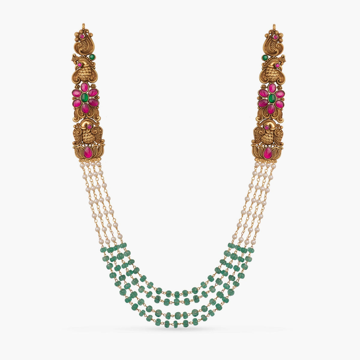 Necklace Ratna Antique Pearl Silver Necklace
