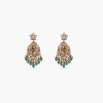 Necklaces Vrindavana Moissanite Silver Hasli Necklace Set