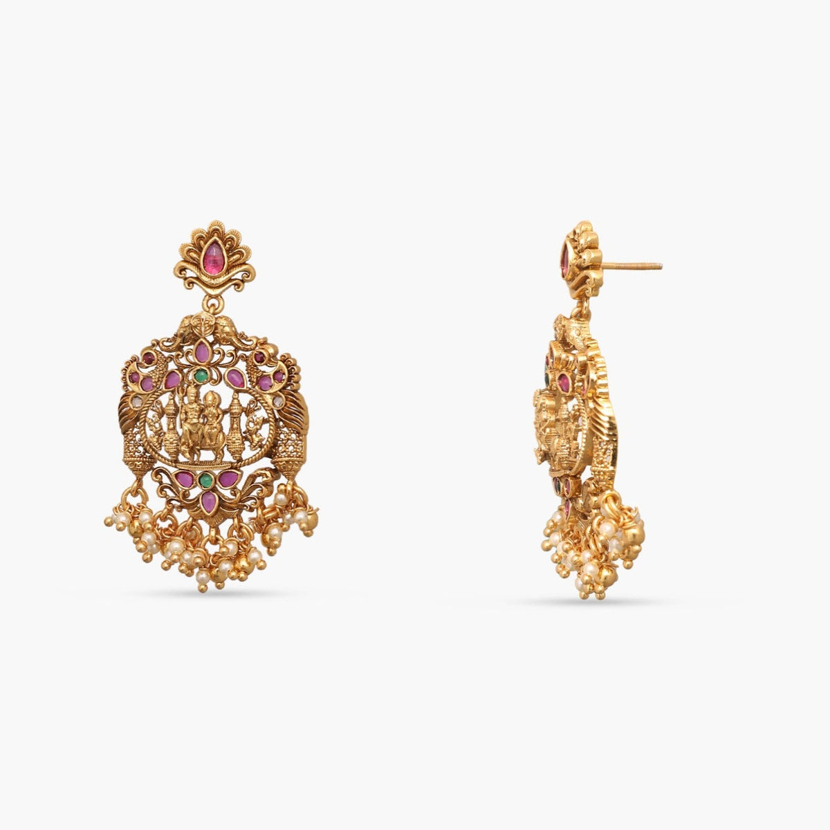 Pendants Shakti Antique Nakshi Silver Pendant Set
