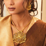 Pendants Shakti Antique Nakshi Silver Pendant Set