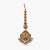  Sharada Pearl Lakshmi Silver Maang Tikka